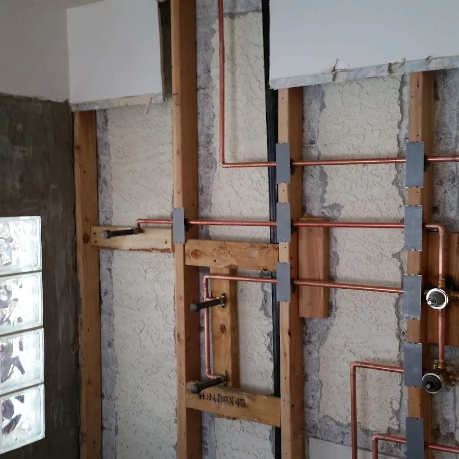 Copper pipe installation for Burst Pipe Repair in Halfmoon